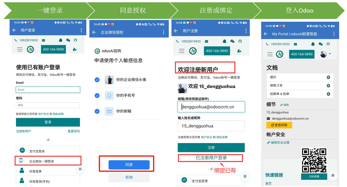 Wechat work SSO Login Oauth.